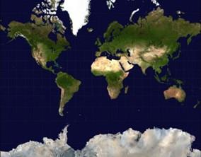 <p>Fig. 2 Mercator’s world map</p>